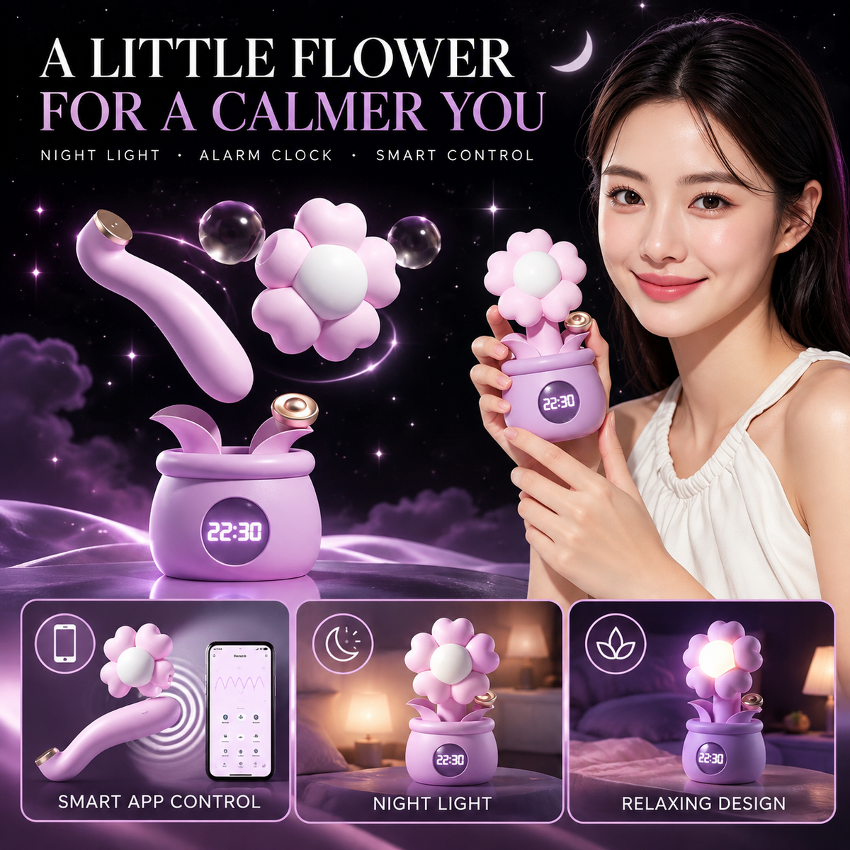 Clock Flower